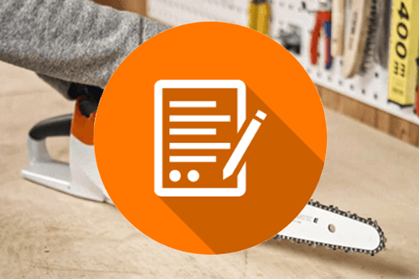 Stihl Producaanvraag